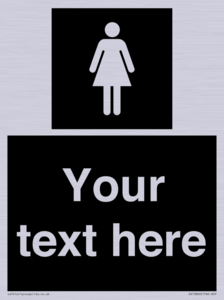 Custom information: black panel female